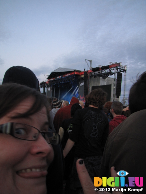 SX22453 Jenni at Metallica at download festival 2012